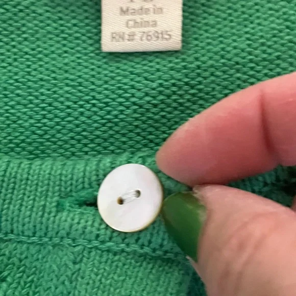 Appleseed's Vibrant Green Women's Cardigan - Picture 3 of 9